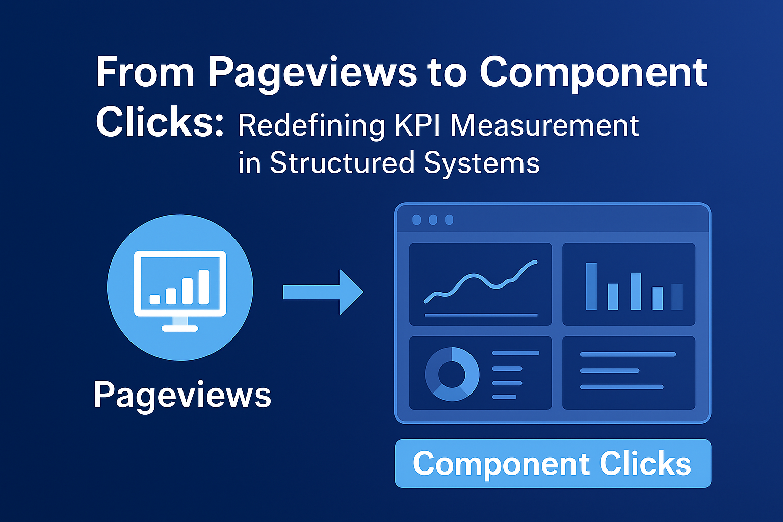 From Pageviews to Component Clicks