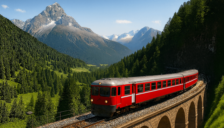 5 Scenic Train Routes That Take You Deep Into the Alps